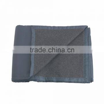 Reversible Fleece/Nylon Blanket With Carry Case - Measures 70" x 50", Nylon Bag With Zippered Closure and Comes With Your Logo photo-4