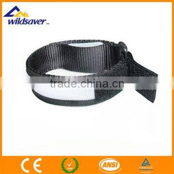 Velcro Custom Fabric Nylon LED Wristband photo-2