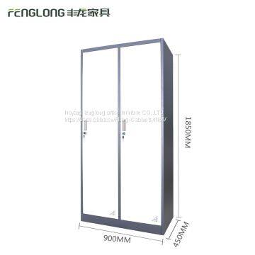 2 Doors File Cabinet/Modern Swing Door File Cabinet/metal Storage Locker photo-2