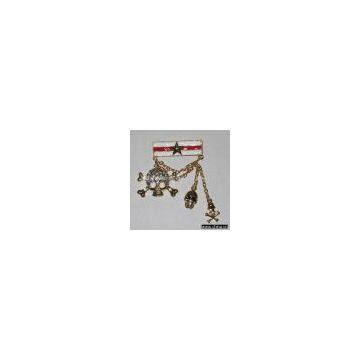 Sell Link Chain Enamel Brooch