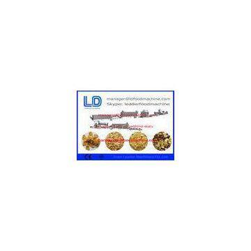 Automatic  Corn Flakes making Machine , Breakfast Cereals Grain Processing Equipment