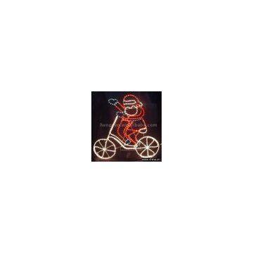 Sell Motif Rope Light (Snowman and Bike)