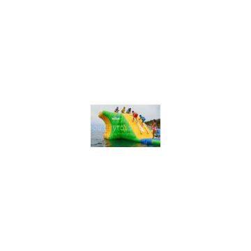 Challenging obstacle block Inflatable Water Games Action tower Uv resistance for sea water