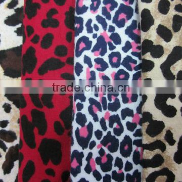 100% cotton flannel printed fabric