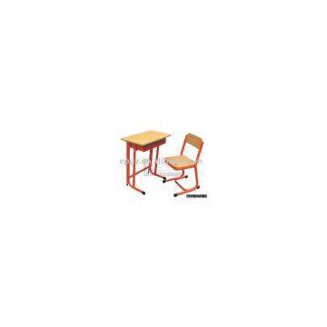 single school table and chair