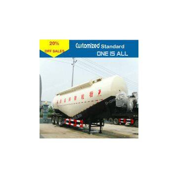 D-one brand 3 axles bulk cement tank trailer