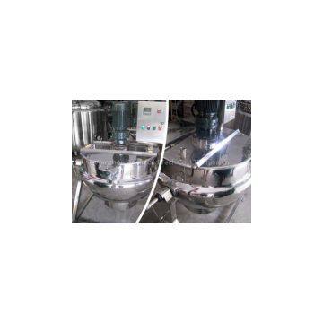 50L Stainless Steel 304 Tilting Steam or Electric Heated Kettle Anchor Agitatior With PTFE Scraper