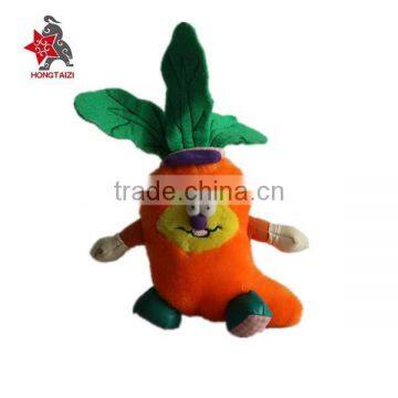 hot selling soft carrot vegetable plush toy