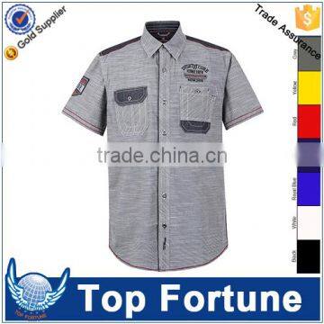 men casual shirts,short sleeves summer shirts,stripe mens shirts