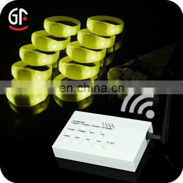Profitable Small Business Ideas Over 1000 Meters Fashion RFID Radio Controlled LED Light Bracelet photo-2