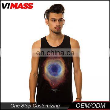 Custom Cotton Mens Stringer Tank Top Wholesale