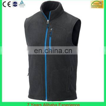 2015 New High Quality Slim Fit Fleece Gilet & Waistcoat, man polar fleece vest- 7 Years Alibaba Service