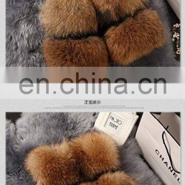 New fashion fur vest wholesale 2017