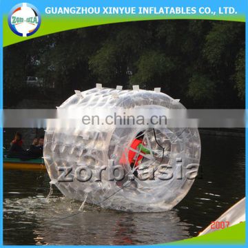 Kids and adults water games inflatable water cylinder for sale