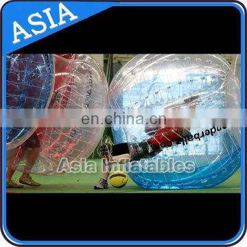 Crazy! Factory Supply Professional Soccer Bubble / Bumper Balls For Outside Football