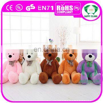 HI EN71 60cm-200cm Teddy Bear Unstuffed Plush Animal Skins Wholesale