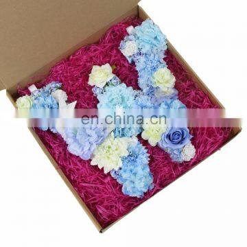 Aidocrystal Giant Birthday Numbers and Letters Floral Decoration Hanging Letter photo-2