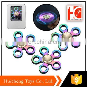  wholesale colorful hand finger toy game a spinner with flower shape