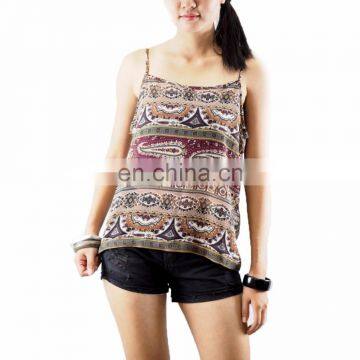 NAPAT Woman Sexy Tank Casual Summer Girl Blouse Wholesale