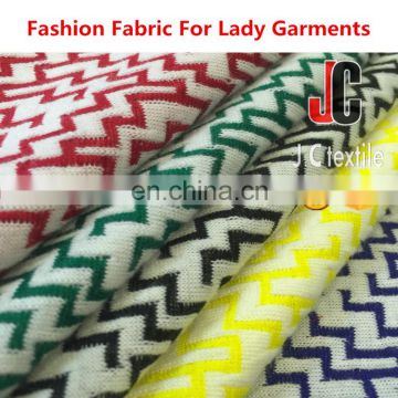 B2788JC polyester spandex knit wholesale jacquard fabric price per meter