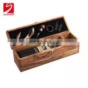 luxury customized wooden wine gift box