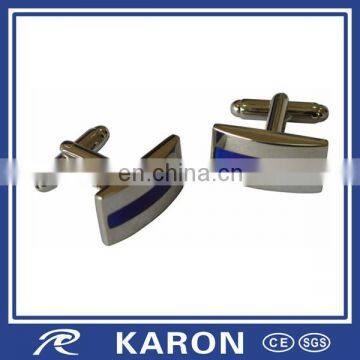simple design classic personalized metal cufflink
