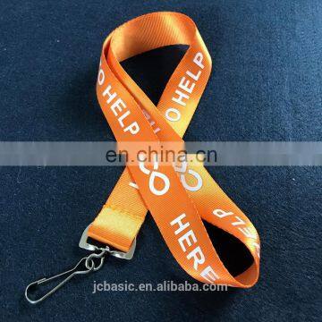 Fashion Style Polyester Material Customized Silkscreen Printing Lanyards photo-5