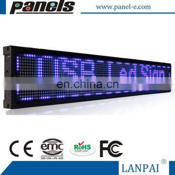 Blue Scrolling Wireless Programmable LED Sign Display Wifi Connection photo-4