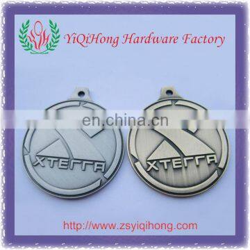 Silver Metal Medal & Gold Metal Medal With Ribbon