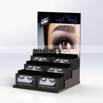 beauty cosmetic acrylic cosmetic product eyelash extension display stand