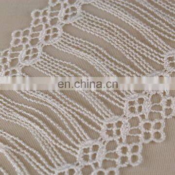 Charming White Swiss Embroidery Lace photo-2