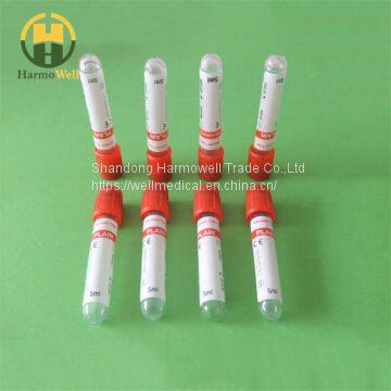 Red Cap Test Color Glass Vacuum Blood Sample Collection Tube photo-3