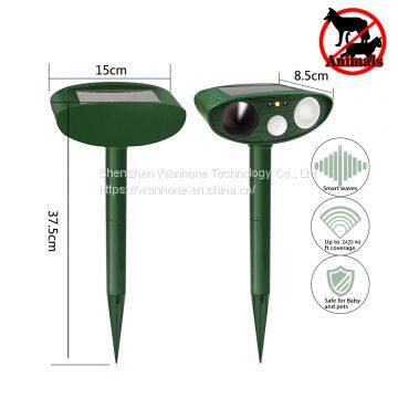 Solar Ultrasonic PIR Motion Sensor Dog Cat Repeller photo-3