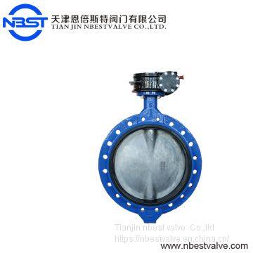 Standard Cement Wafer Flange Butterfly Valve Stainless Steel Shaft Longer Life