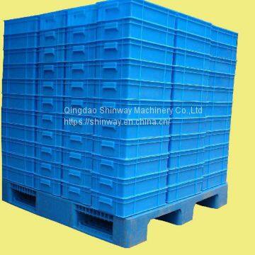 Plastic Logistics Container; Accommodate the Parts and Goods photo-3