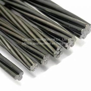 12.7mm HIGH TENSILE LOW RELAXATION PC STEEL STRAND