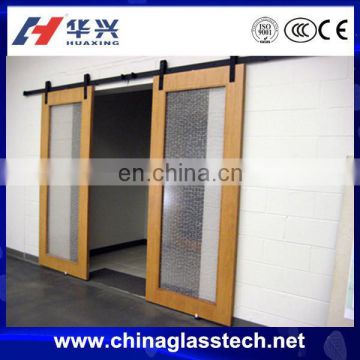 Double glazed Aluminum alloy automatic glass garage door