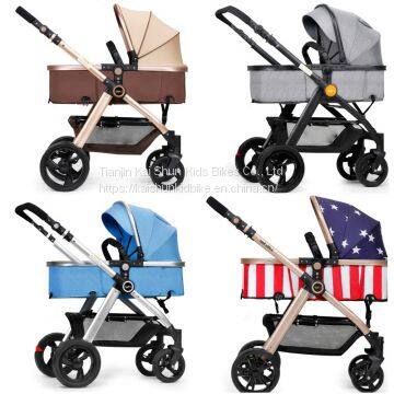 Aluminum Alloy Baby Prams Luxury Stroller for Toddlers photo-5
