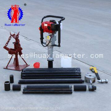 Soil testing drill machine for lab hand held lightweight impact drilling equipment