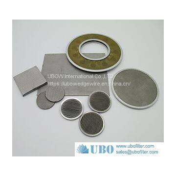 Stainless Steel Sintered Metal Filter Disc Filter Cartridge