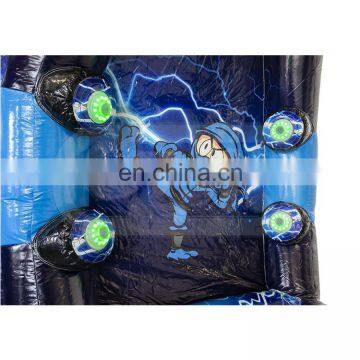 Inflatable 4 Player Interactive Adult Game Ips Ninja Battle Nerf Rival Arena