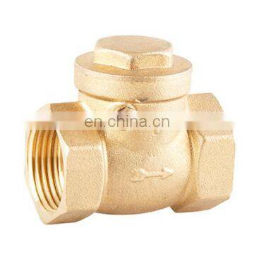 brass swing check valve