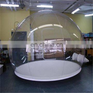 factory wholesale inflatable clear air bubble tent for outdoor camping