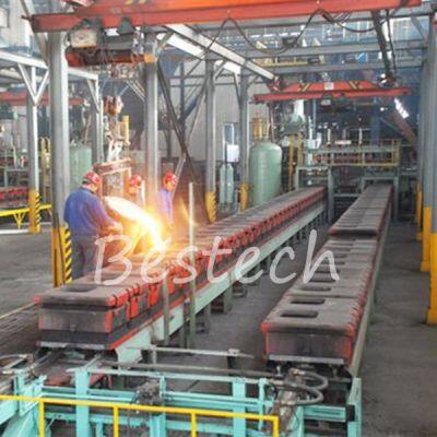 Flaskless Vertical Green Sand Reclamation Molding Line