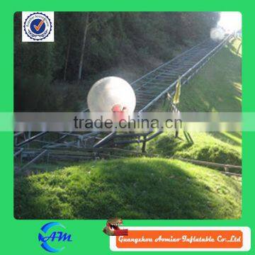 High quality inflatable human zorb ball pvc or tpu aqua zorbing for sale