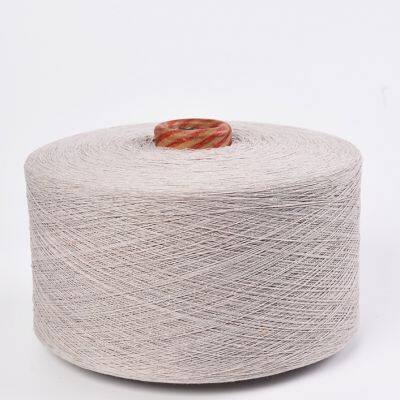 Manufacturers supply Ne7s light gray 40/60 TC polyester cotton yarn for gloves