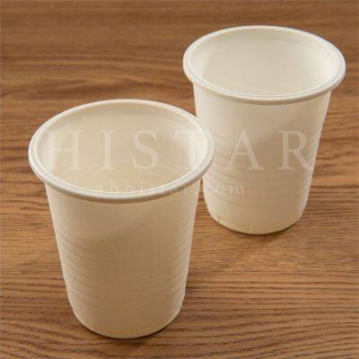 Organic biodegradable disposable hot drink cups