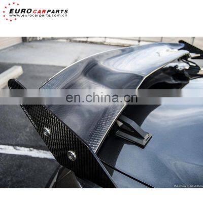 spoiler fit for GT350 2013year up to APR-style carbon fiber material