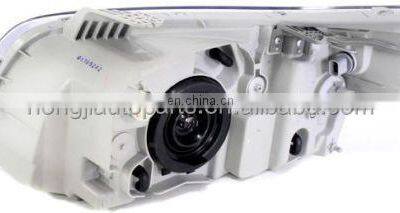 Car Head Light For Chevrolet Aveo 95016741 / 95016740 Black Lens