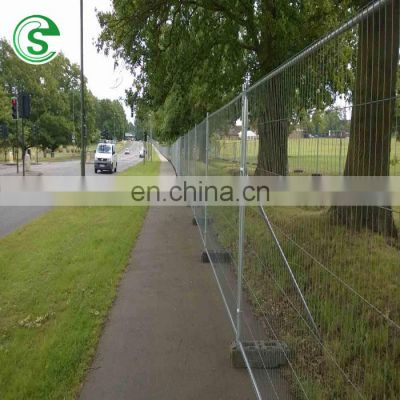 Hot sale galvanized Australia used cheap metal temporary fence panel